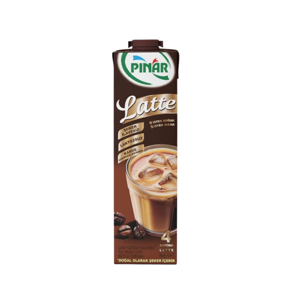 Pınar Latte Laktozsuz Şeker İlavesiz 1L