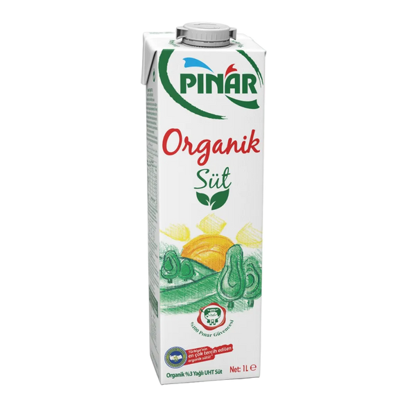 PINAR Organik Süt 1L