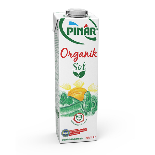 PINAR Organik Süt 1L