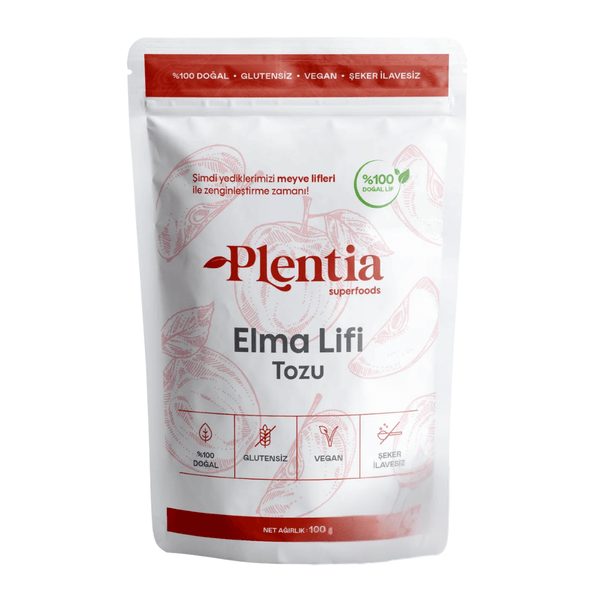 PLENTİA Elma Lifi Tozu 100g