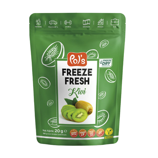 POL’S Freeze Fresh Dondurularak Kurutulmuş Kivi 20g