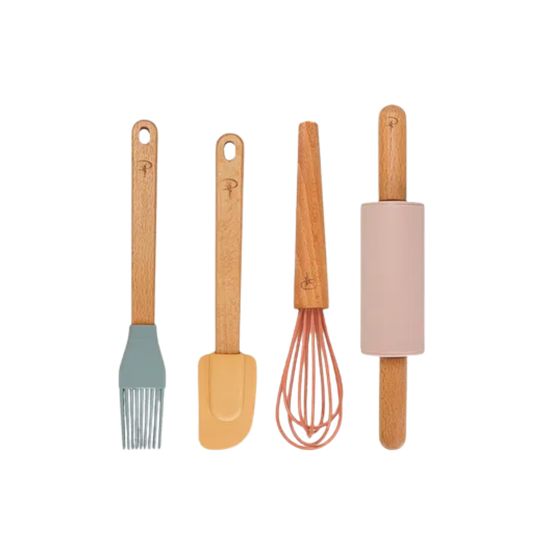 PORLAND Fancy Çocuk Pişirim Takımı 4 Parça