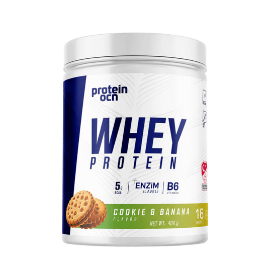 PROTEİNOCEAN Whey Protein Cookie Banana 400g