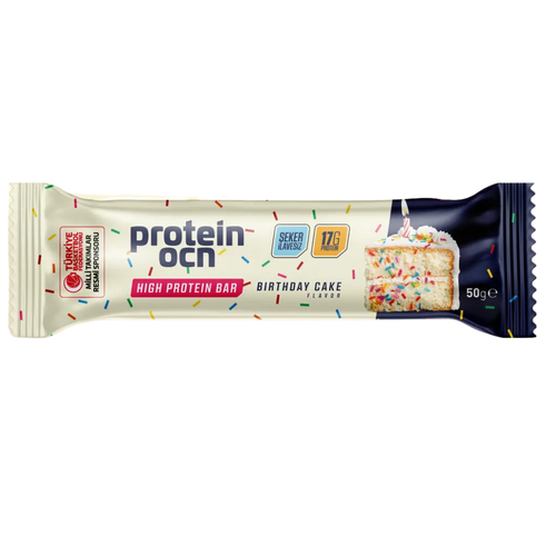 PROTEİNOCEAN Birthday cake Protein Bar 50g
