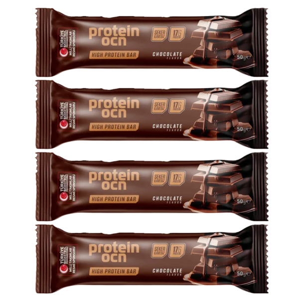 PROTEİNOCEAN Çikolata Aromalı Protein Bar 50g x 4 Adet