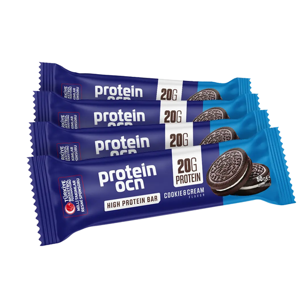 PROTEİNOCEAN Cookie Cream Bar 50g X 4 Adet