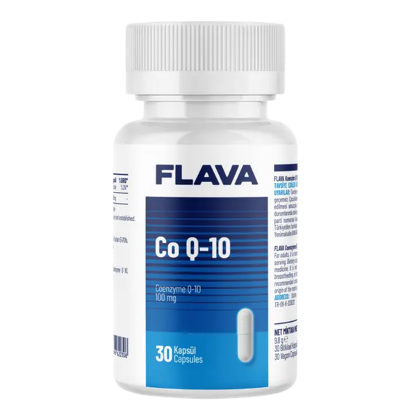FLAVA Coenzyme Q10 30 Kapsül