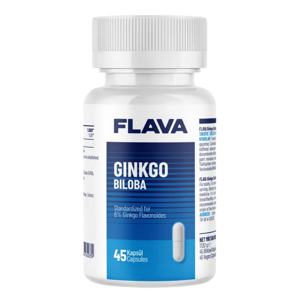 FLAVA Ginkgo Biloba 45 Kapsül