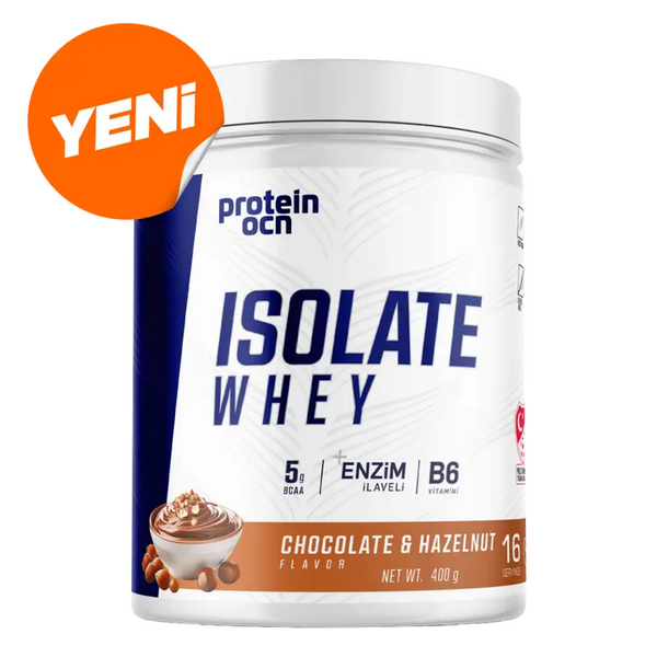 PROTEİNOCEAN Isolate Whey Chocolate & Hazelnut 400g