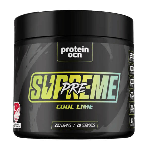 PROTEİNOCEAN Pre-Workout Supreme Cool Lime 280g