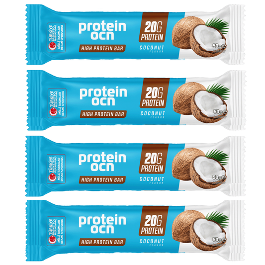 PROTEİNOCEAN Protein Bar Coconut 50g x 4 Adet