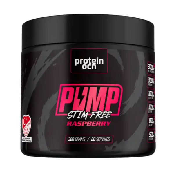 PROTEİNOCEAN Pump Stim Free Ahududu 300g