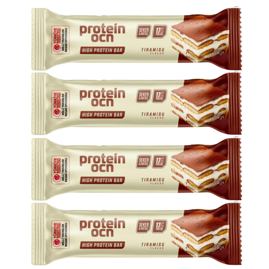 PROTEİNOCEAN Tiramisu Protein Bar 50g x 4 Adet