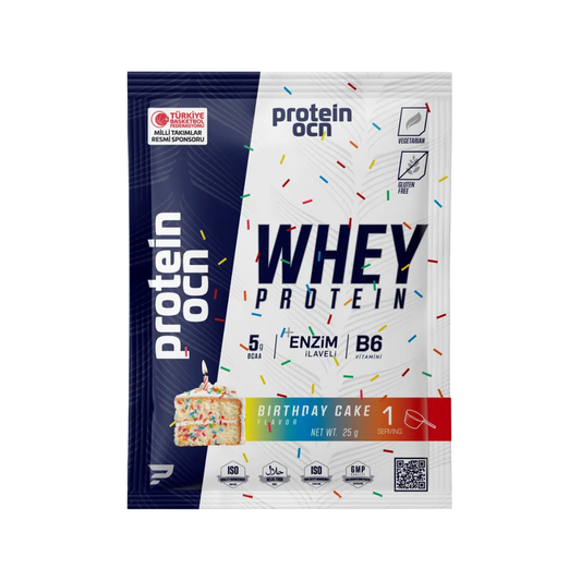 PROTEİNOCEAN Whey Protein Birthday Cake Tester 25g