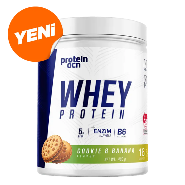PROTEİNOCEAN Whey Protein Cookie Banana 400g