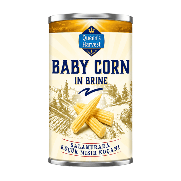 QUEEN’S HARVEST Bebek Mısır Koçanı (11+) 410g