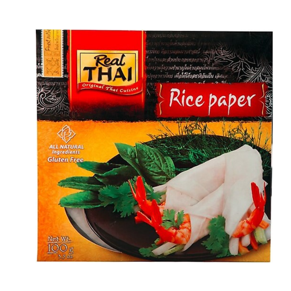 REAL THAI Rice Paper Pirinç Yufkası Rice Paper 22cm 100g