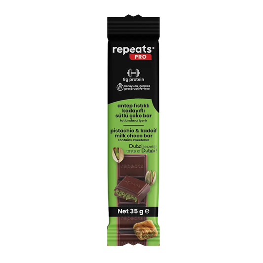 REPEATS Yüksek Proteinli Dubai Çoko Bar 35g