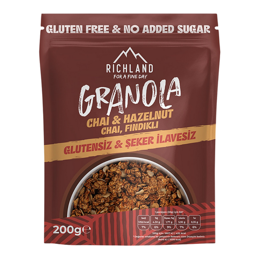 RİCHLAND Chai Fındıklı Granola 200g