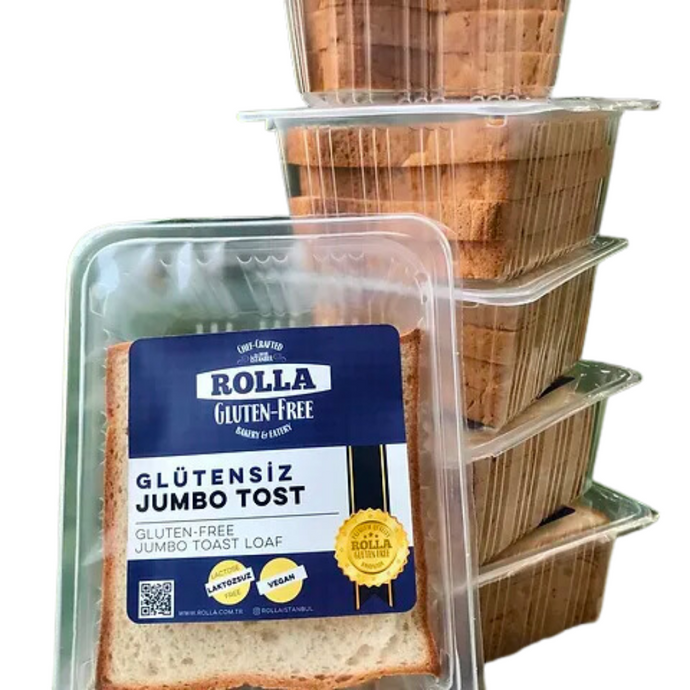 ROLLA GLUTEN-FREE Jumbo Tost Ekmeği (4x60g)