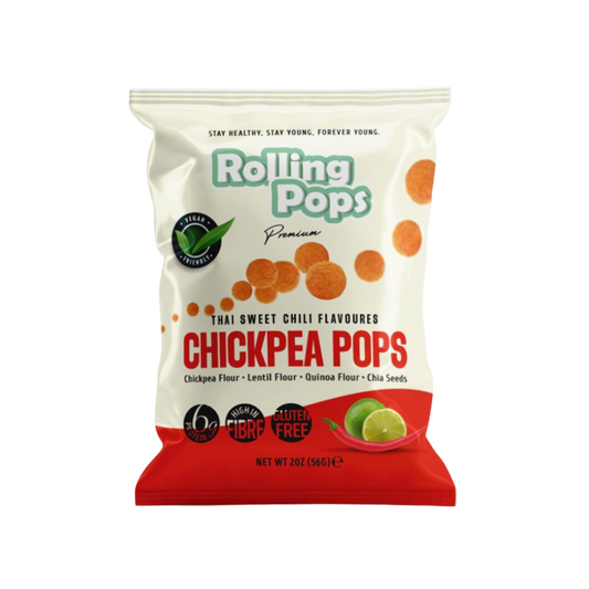 ROLLING POPS Thai Tatlı Acı Soslu Nohut Cipsi 56g