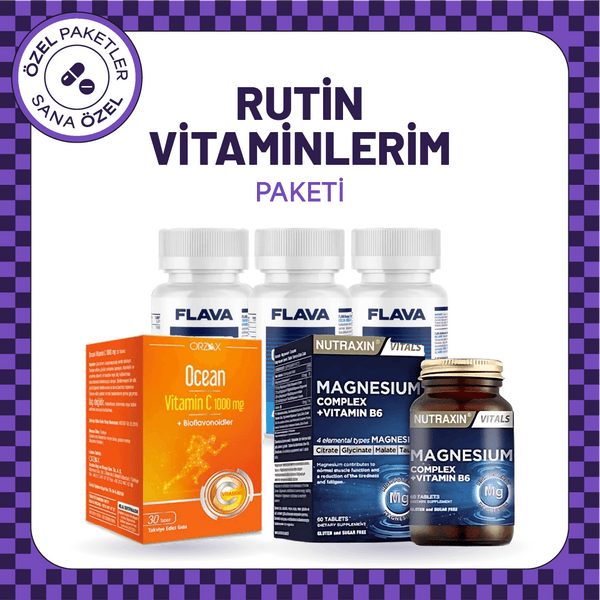 Rutin Vitaminlerim Paketi