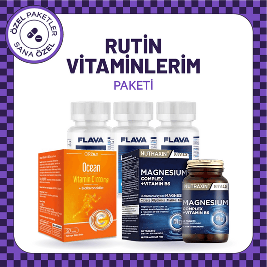 Rutin Vitaminlerim Paketi