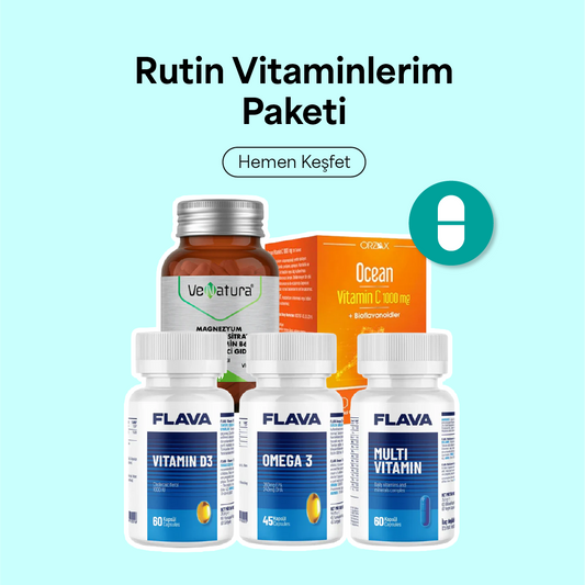 Rutin Vitaminlerim Paketi