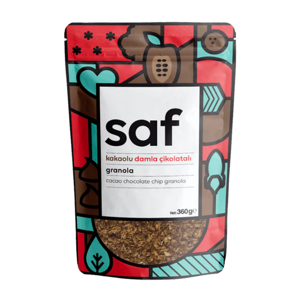SAF Kakaolu & Damla Çikolatalı Granola 360g