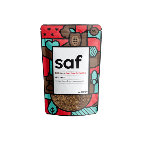 SAF Kakaolu & Damla Çikolatalı Granola 360g