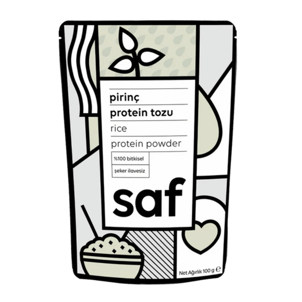 SAF Pirinç Proteini Tozu 100g