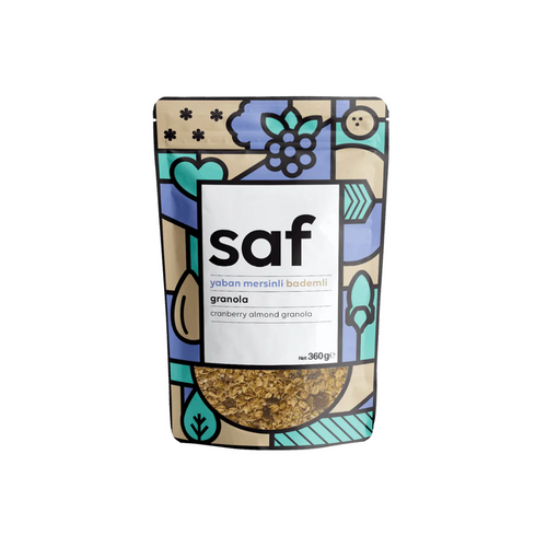 SAF Yaban Mersinli & Bademli Granola 360g
