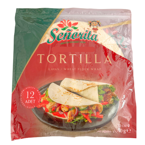 SENORITA Tortilla 30 Cm  12 Yaprak