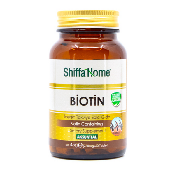 SHİFFA HOME Biotin 60 Tablet 750 mg