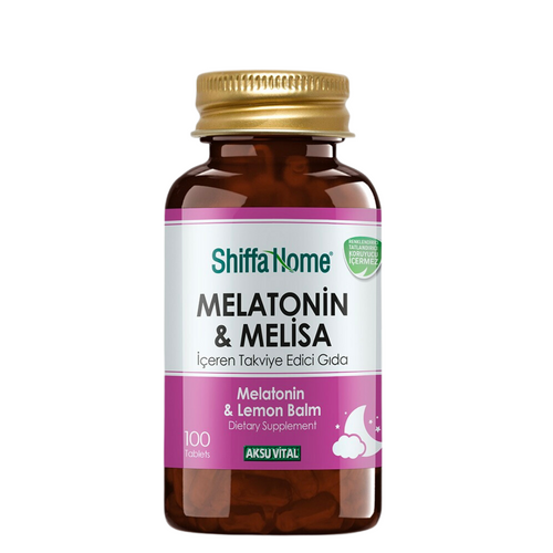 SHİFFA HOME Melatonin & Melisa 100 Tablet