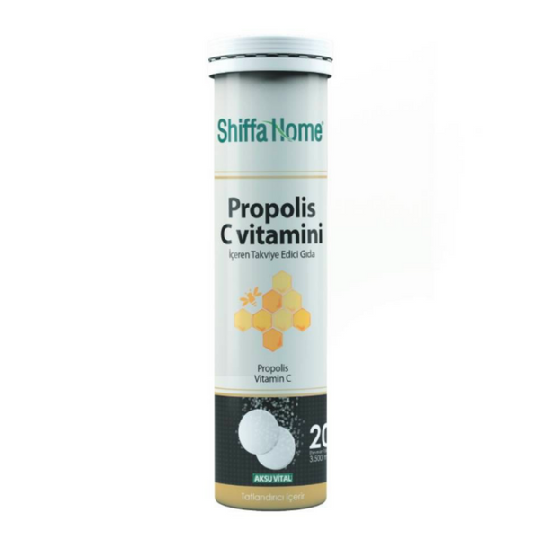 SHİFFA HOME Propolis C Vitamini 20 Efervesan Tablet