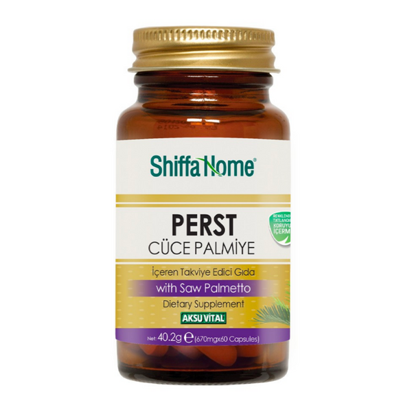 SHIFFA HOME Perst Cüce Palmiye Hapı ( Saw Palmetto) 60 Kapsül