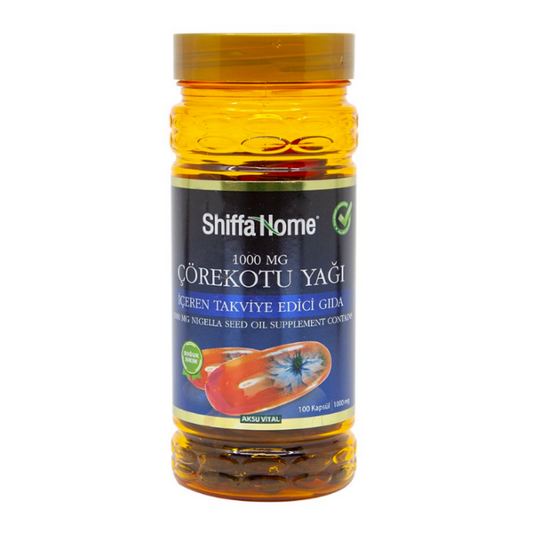 SHIFFA HOME Çörekotu Yağı 100 Softjel