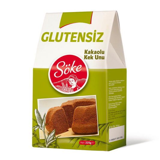 SÖKE Glutensiz Kakaolu Kek Unu 225g