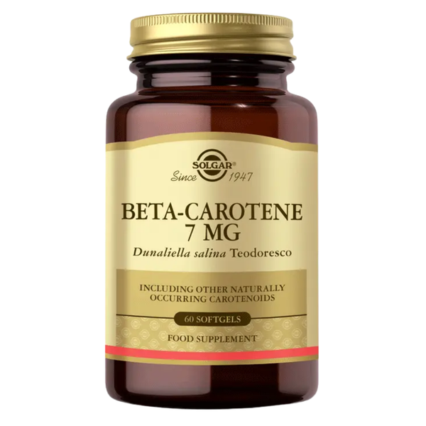 SOLGAR Beta Carotene 7mg 60 Kapsül