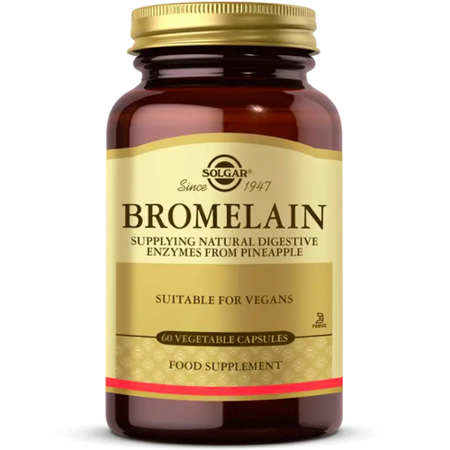 SOLGAR Bromelain 60 Kapsül