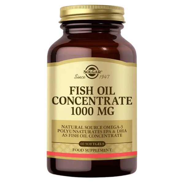 SOLGAR Fish Oil 1000mg 60 Kapsül