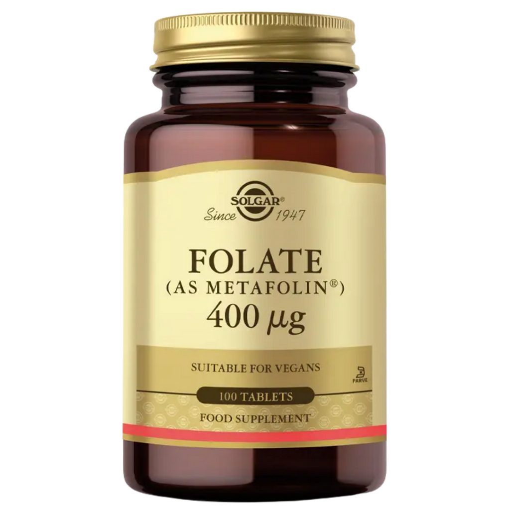 SOLGAR Folate (Metafolin) 400 mcg 100 Tablet – Özel Beslenme
