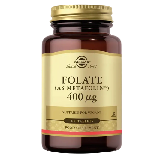SOLGAR Folic Acid (Folacin) 400mcg 100 Tablet