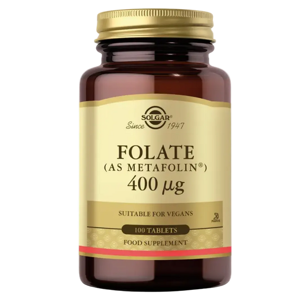 SOLGAR Folic Acid (Folacin) 400mcg 100 Tablet
