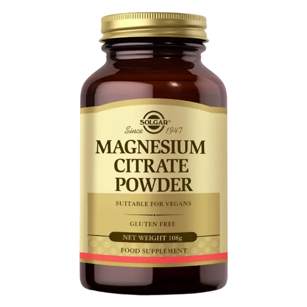 SOLGAR Magnesium Citrate Powder 108g