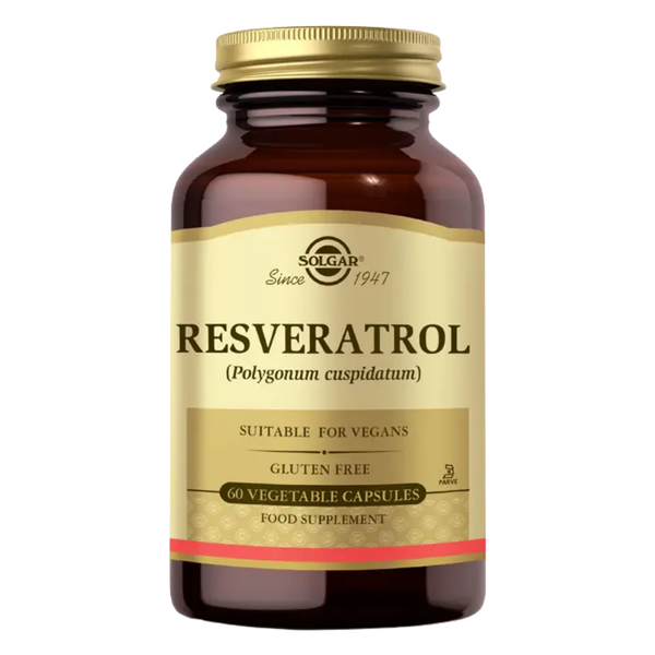 SOLGAR Resveratrol 60 Kapsül 100mg
