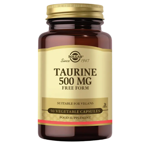 SOLGAR Taurine 500mg 50 Kapsül