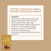 TAHİNLY Bitter Çikolata Kaplı Tahinli Bisküvili Draje 50g