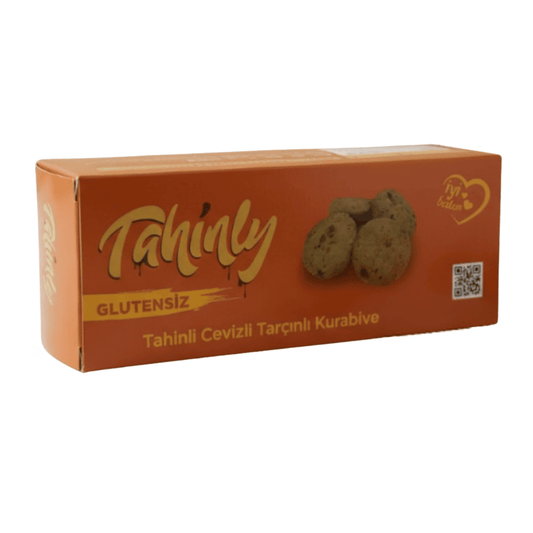 TAHİNLY Glutensiz Cevizli ve Tarçınlı Kurabiye 120g